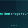 AI agents for vulnerability management dashboard illustration, dark navy and teal Tha-Shed branded graphic