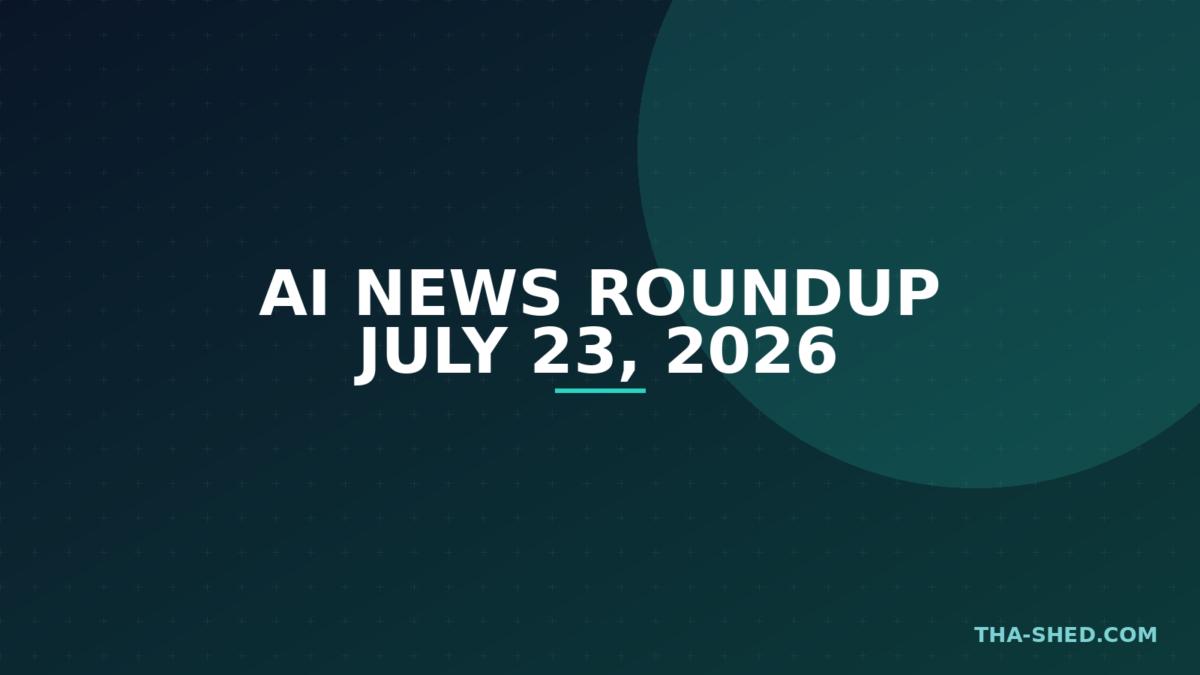 AI news roundup July 23 2026 illustration for DevOps and cybersecurity professionals