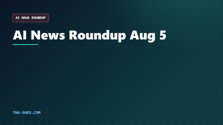 AI News Roundup August 5 2026 featured image