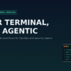 Illustration: dark terminal window showing a Claude Code session with an example rate-limiting task