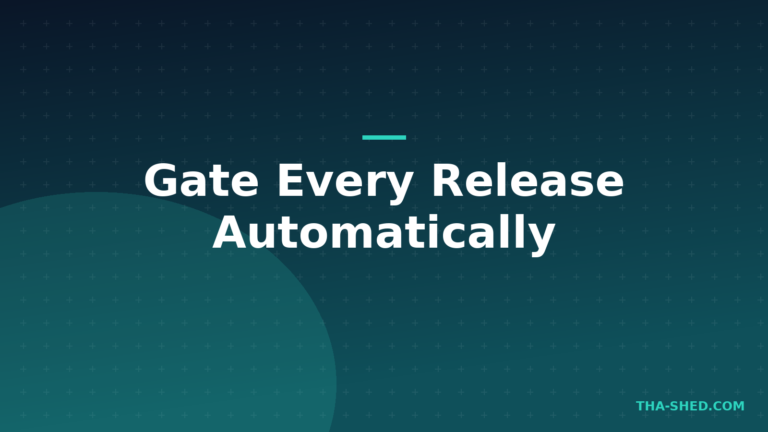 Automated release gating agent workflow illustration for DevOps teams
