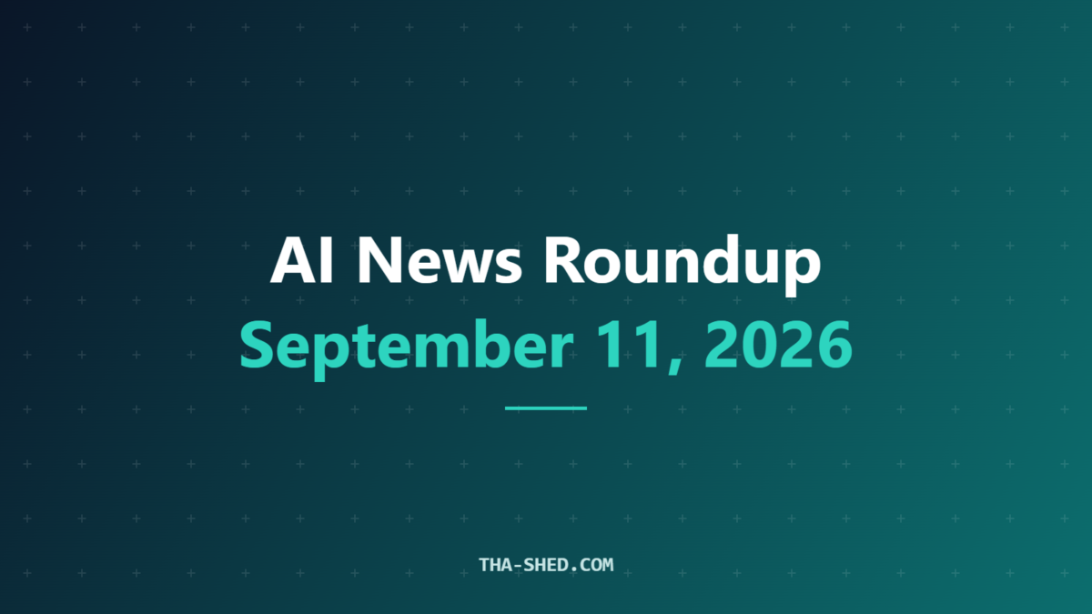 AI news roundup September 11 2026: Google ADK CVE, Nvidia Groq DOJ probe, Mistral, Positron, Harvey
