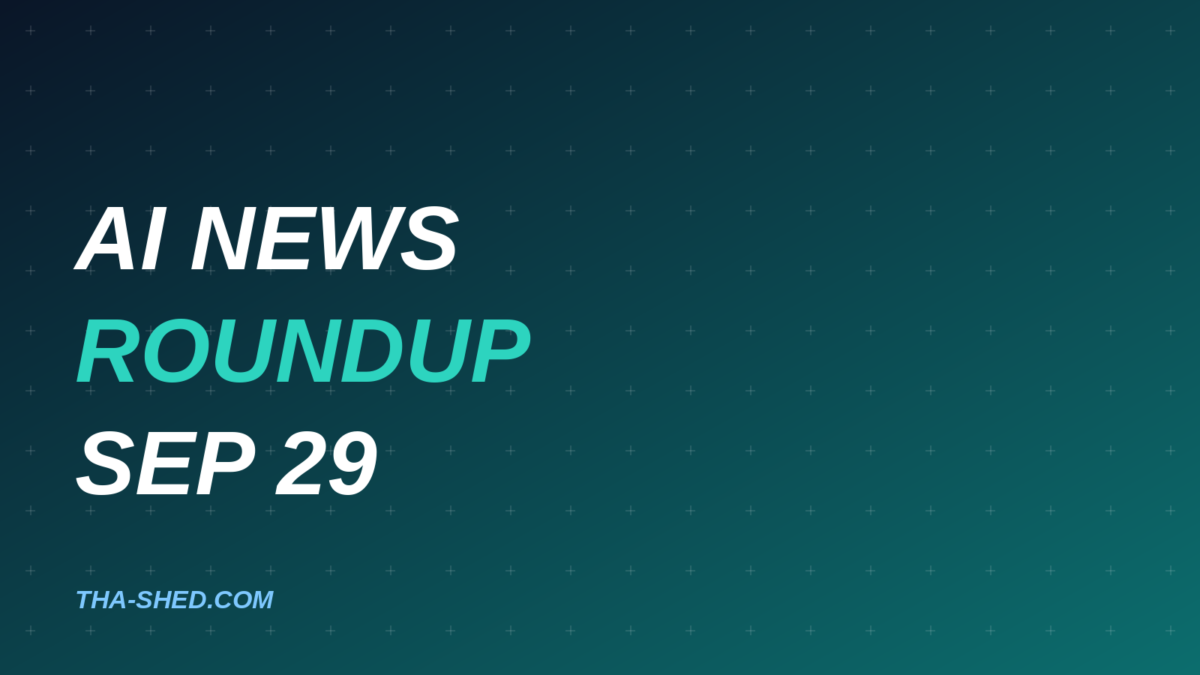 AI news roundup September 29 2026