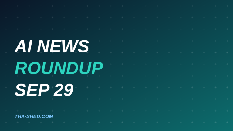 AI news roundup September 29 2026