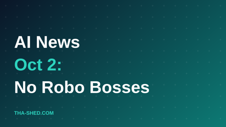 AI news roundup October 2 2026, California No Robo Bosses Act graphic
